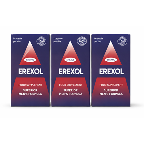 Envase oficial de Erexol para la limpieza del organismo