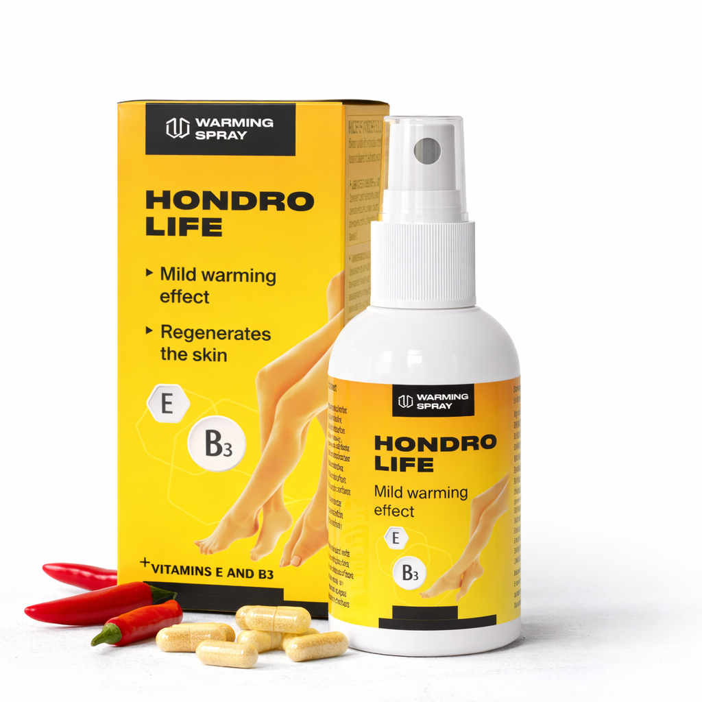 Spray oficial Hondrolife para el alivio muscular y articular
