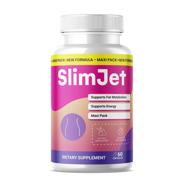 Envase oficial de SlimJet suplemento dietético