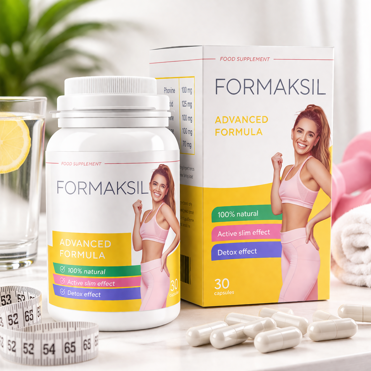 Suplemento oficial Formaksil para el bienestar digestivo