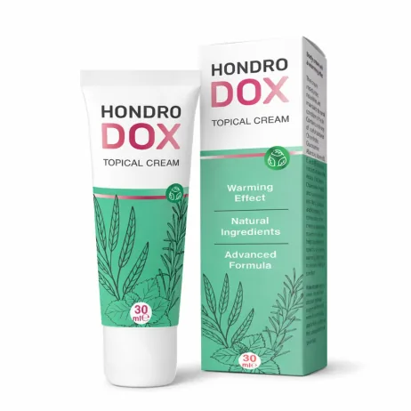 Envase original de Hondrodox crema para las articulaciones