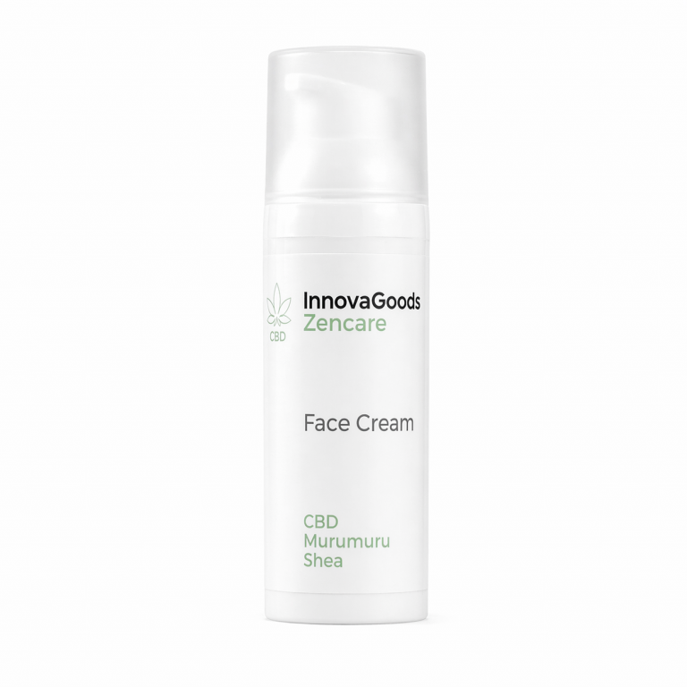 Crema facial InnovaGoods: envase y presentación